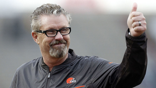 Hue Jackson Doesn't Sound Real Happy With His Loudmouthed Defensive Coordinator